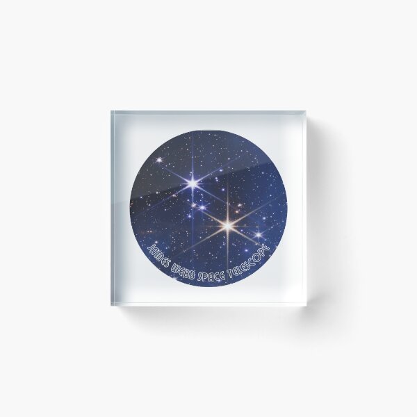 Item preview, James Webb Space Telescope Star Diffraction Spikes designed and sold by toadsforall.