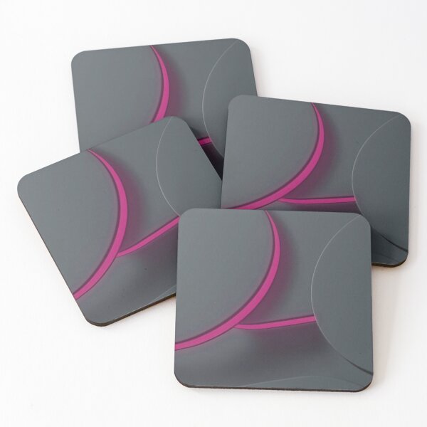 Item preview, Abstract Digital Art Pink Grey designed and sold by Tshirtstory.