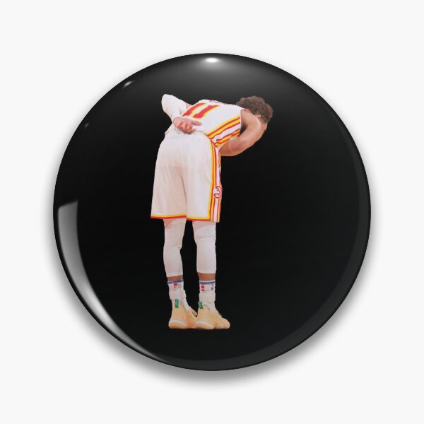 Item preview, Trae Young Bow Basketball Champions Sticker designed and sold by monica45je.