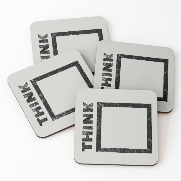 Item preview, Think Outside the Box Brain Teaser Puzzle Graphic (BLACK) designed and sold by CRHPOD20.