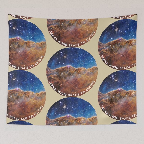 Item preview, James Webb Space Telescope Cosmic Cliffs designed and sold by toadsforall.