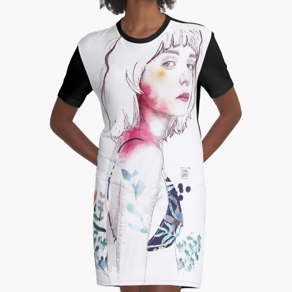 SENSE Graphic T-Shirt Dress
