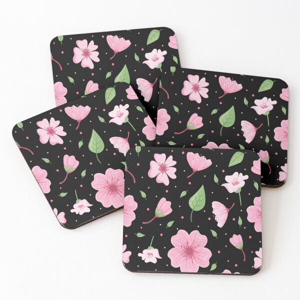 Item preview, awesome blossoms flowers pattern with green leaves designed and sold by CHOOSEYOURS SHOP.