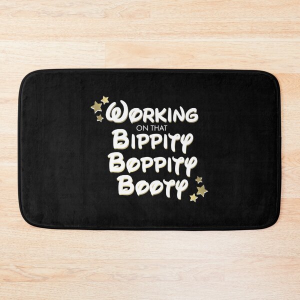Artikelvorschau, Arbeiten an diesem Bippity Boppity Booty-Weiß Tailliertes T-Shirt mit V-Ausschnitt entworfen und verkauft von verarheaf9.