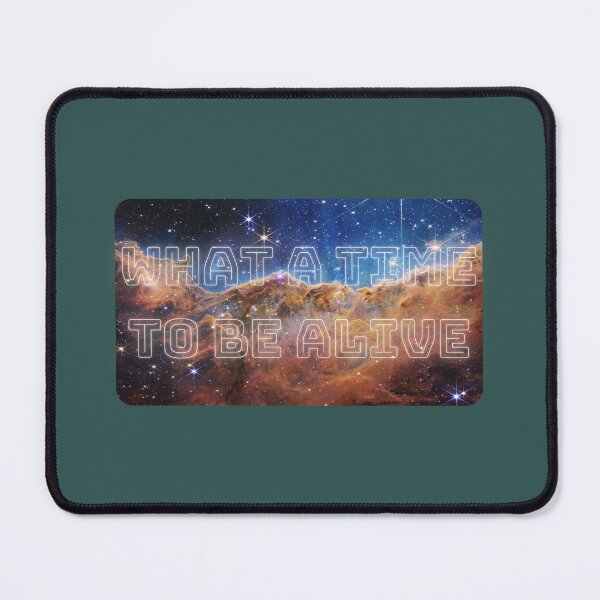 Item preview, James Webb Space Telescope Cosmic Cliffs // What a Time to Be Alive designed and sold by toadsforall.