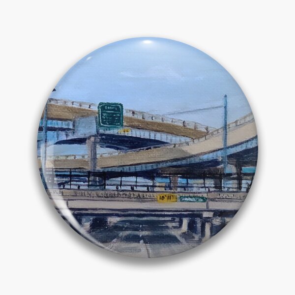 Item preview, Southbound Southfield Freeway Interchange designed and sold by MaryZabawski.
