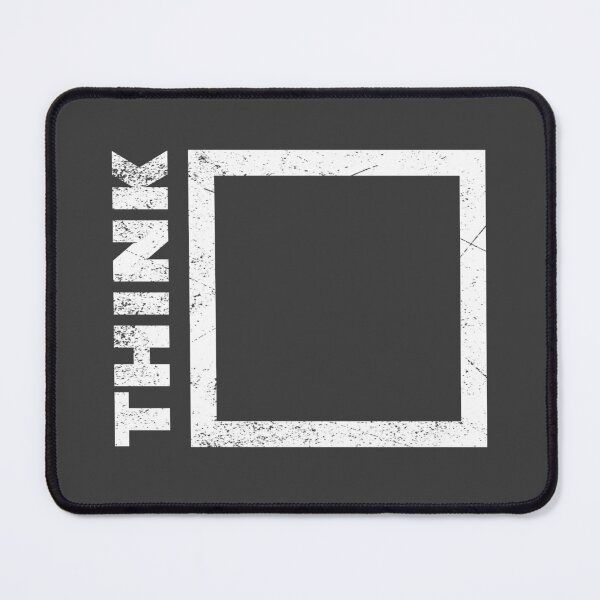 Item preview, Think Outside the Box Brain Teaser Puzzle Graphic (WHITE) designed and sold by CRHPOD20.