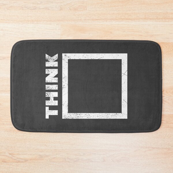 Item preview, Think Outside the Box Brain Teaser Puzzle Graphic (WHITE) designed and sold by CRHPOD20.