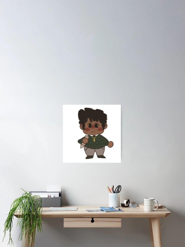 Thumbnail 2 of 3, Poster, Guillermo Sticker designed and sold by InkyTeeth.
