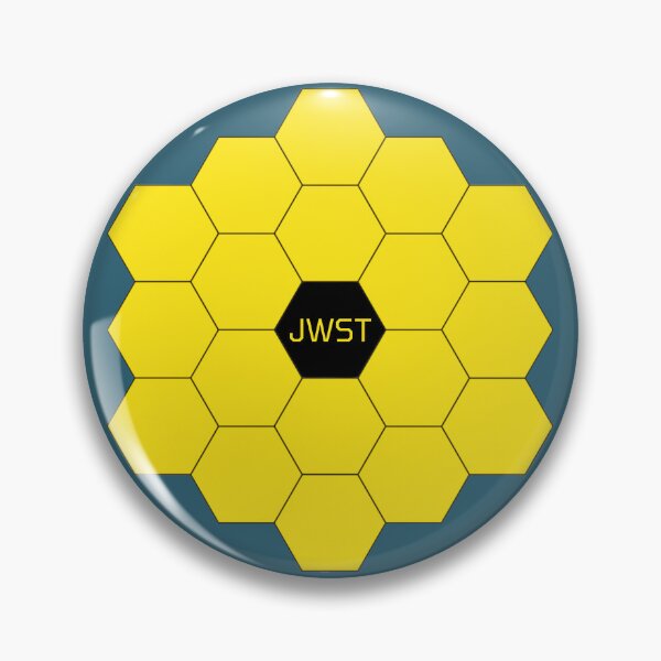 Item preview, James Webb Space Telescope JWST Hexagon Mirrors designed and sold by toadsforall.