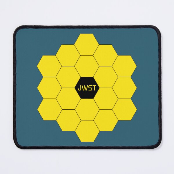 Item preview, James Webb Space Telescope JWST Hexagon Mirrors designed and sold by toadsforall.