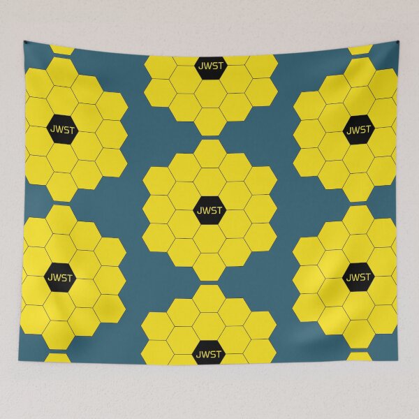 Item preview, James Webb Space Telescope JWST Hexagon Mirrors designed and sold by toadsforall.
