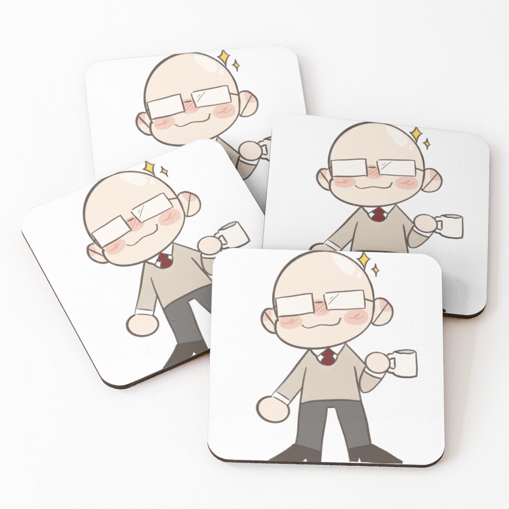 Item preview, Coasters (Set of 4) designed and sold by InkyTeeth.