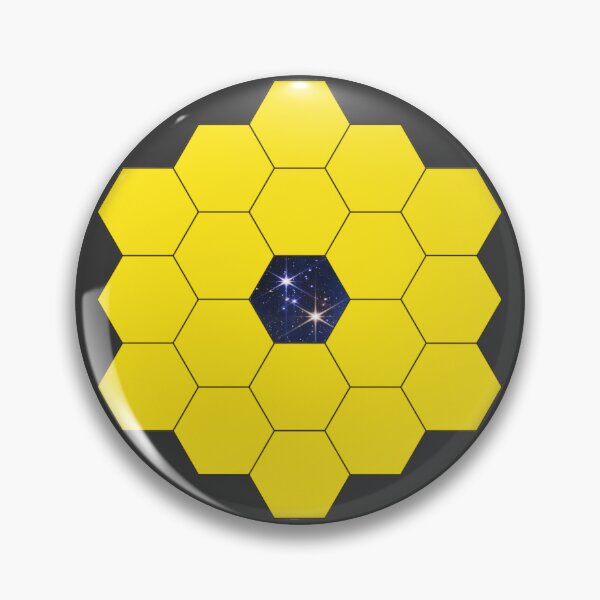 Item preview, James Webb Space Telescope Hexagon Mirrors designed and sold by toadsforall.