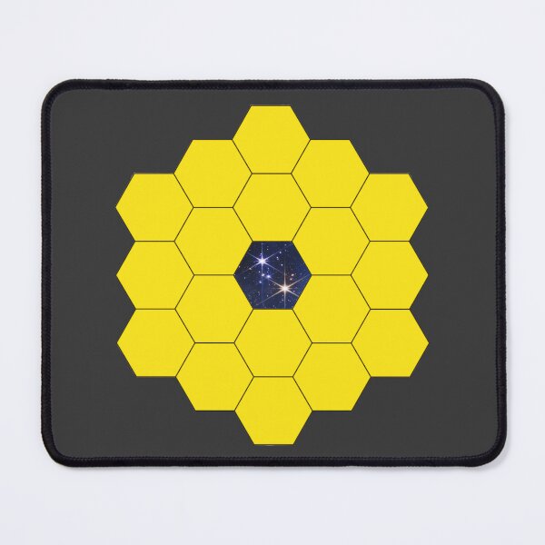 Item preview, James Webb Space Telescope Hexagon Mirrors designed and sold by toadsforall.
