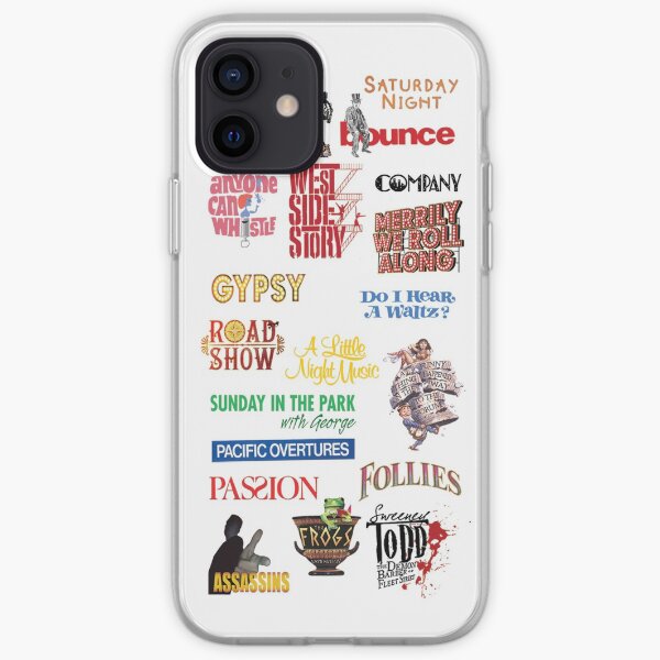 Sondheim Musicals iPhone Soft Case