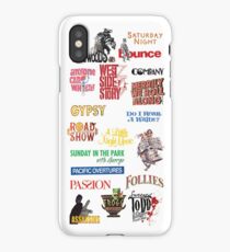 Sondheim Musicals iPhone Case/Skin