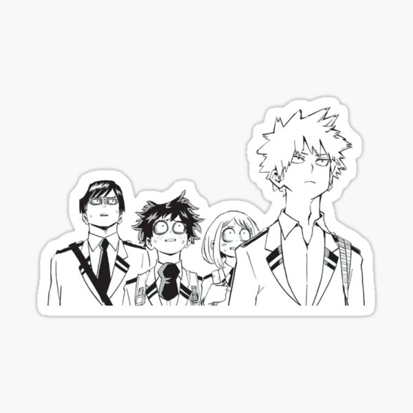 My Hero Academia Bakugo Sticker For Sale By Emi Redbubble