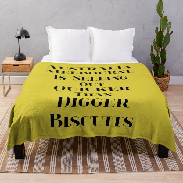 Item preview, Australia Melbourne is Selling Out Quicker Than Digger Biscuits designed and sold by MottoDigging.