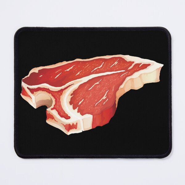 Item preview, Raw T-Bone Beef Steak designed and sold by Alicia Chee.