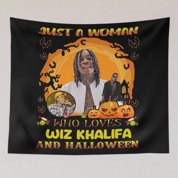 Item preview, Just A Woman Who Loves Wiz And Halloween designed and sold by DanielleOrr.
