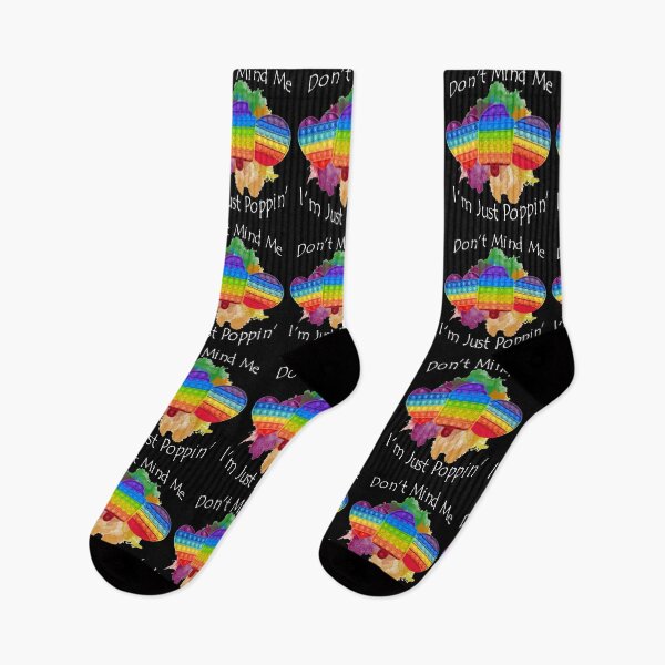 Item preview, Don't Mind Me I'm Just Poppin' Pop It Fidget Sublimation PNG Download Digital File designed and sold by SHOPNICHKA.
