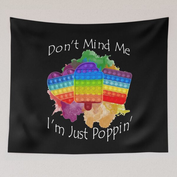 Item preview, Don't Mind Me I'm Just Poppin' Pop It Fidget Sublimation PNG Download Digital File designed and sold by SHOPNICHKA.