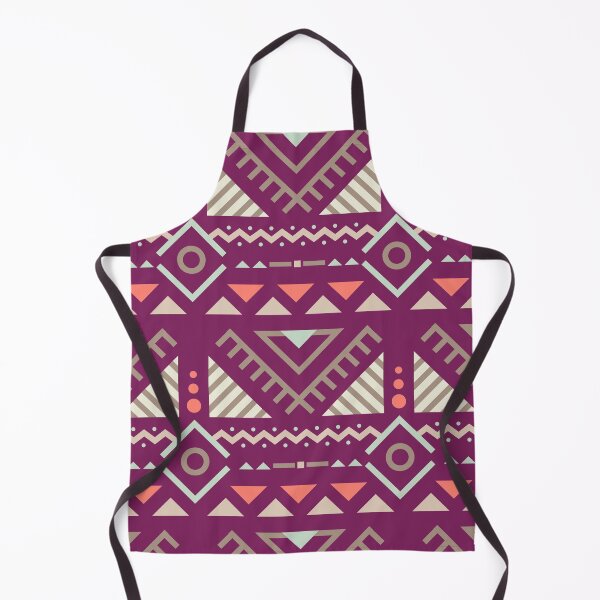 Item preview, Geometric Triangles Compilation in Rose Gold and Purple - Multicolor Boho Motif designed and sold by Yeldiz.