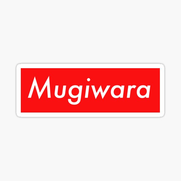 Mugiwara one piece supreme sticker Sticker