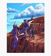 Transformers Prime - Arcee and kids. Photographic Print