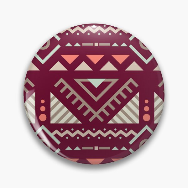 Item preview, Geometric Triangles Compilation in Rose Gold and Purple - Multicolor Boho Motif designed and sold by Yeldiz.