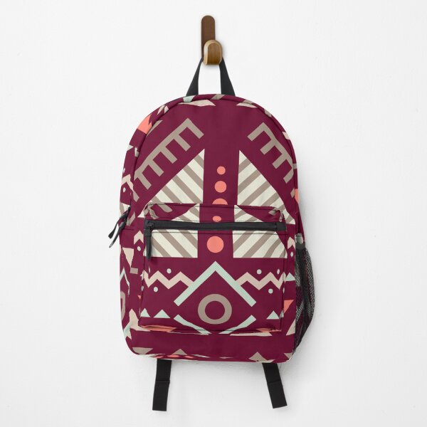 Item preview, Geometric Triangles Compilation in Rose Gold and Purple - Multicolor Boho Motif designed and sold by Yeldiz.