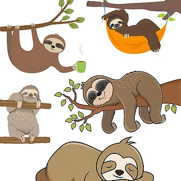 Artwork thumbnail, Sloth stack by Light79