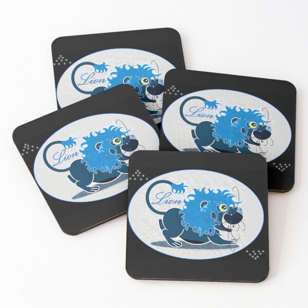 Item preview, Lion - Invert color effect designed and sold by Shirley cute art .