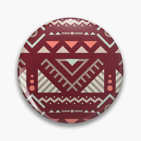 Item preview, Geometric Triangles Compilation in Rose Gold and Purple - Multicolor Boho Motif designed and sold by Yeldiz.