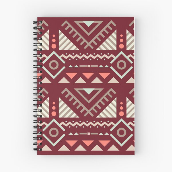 Item preview, Geometric Triangles Compilation in Rose Gold and Purple - Multicolor Boho Motif designed and sold by Yeldiz.