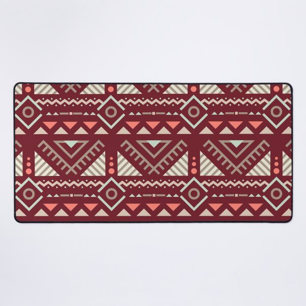 Item preview, Geometric Triangles Compilation in Rose Gold and Purple - Multicolor Boho Motif designed and sold by Yeldiz.