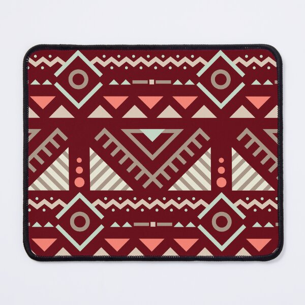 Item preview, Geometric Triangles Compilation in Rose Gold and Purple - Multicolor Boho Motif designed and sold by Yeldiz.