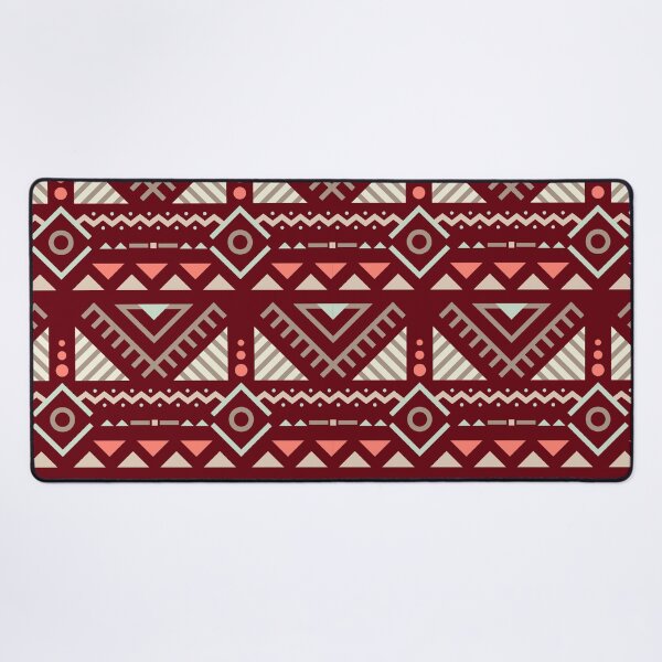 Item preview, Geometric Triangles Compilation in Rose Gold and Purple - Multicolor Boho Motif designed and sold by Yeldiz.