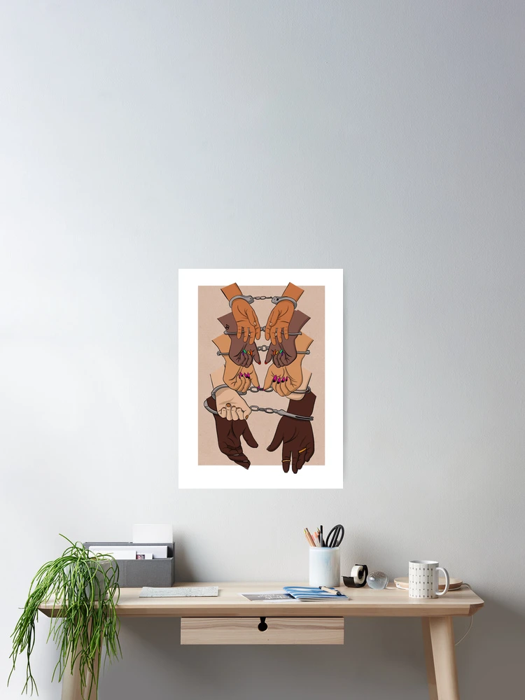 Aperçu 2 sur 3. Poster avec l'œuvre Pro Roe créée et vendue par OneArmWonder.