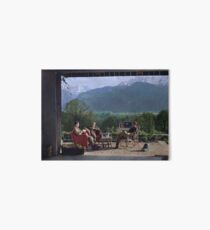 Members of Easy Company (Band of Brothers) including Maj. Dick Winters relaxing at the Eagle's Nest, Hitler's residence, 1945 Art Board