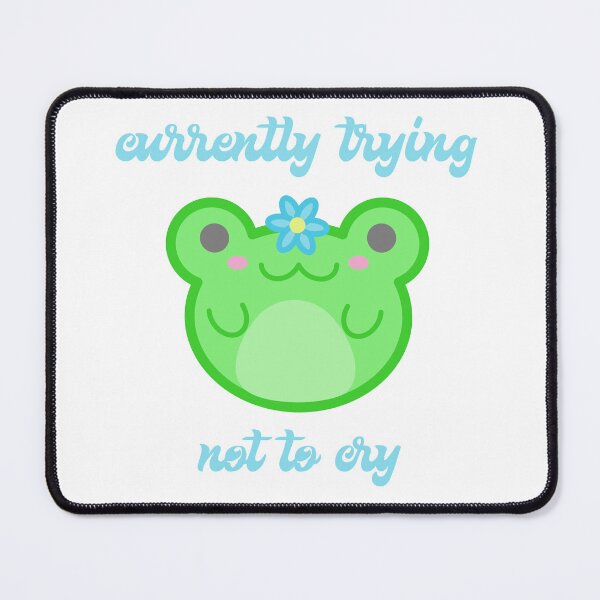 Item preview, Froggy is Trying Not to Cry designed and sold by ShortcakeSketch.