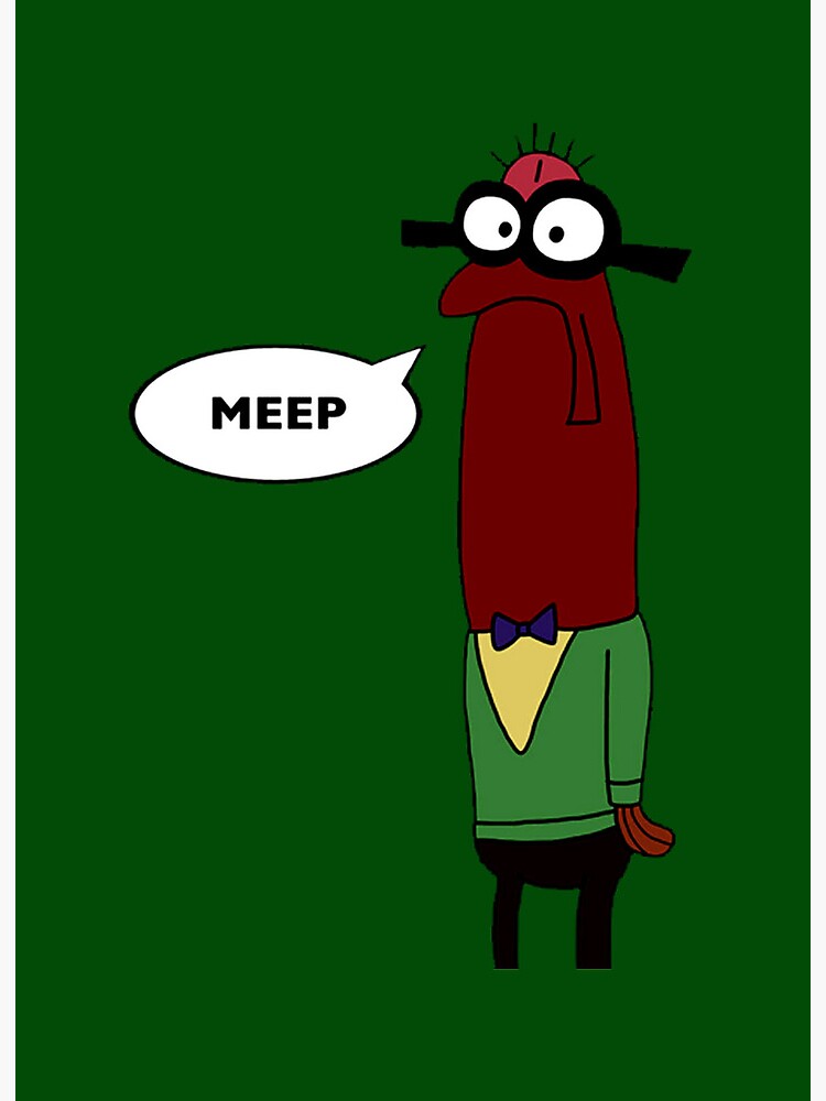 Meep spongebob cockroach | Art Board Print