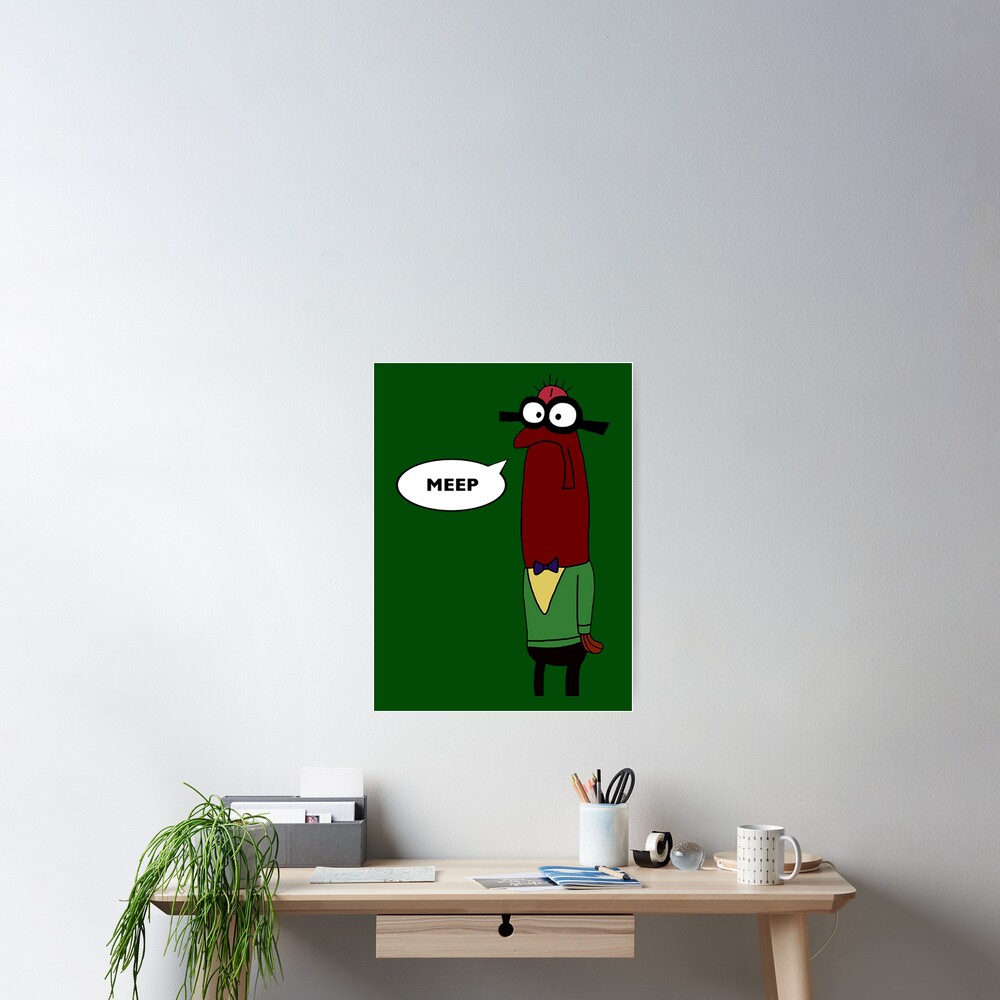 Meep spongebob cockroach | Art Board Print