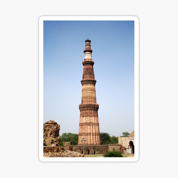 Qutub Minar, New Delhi Sticker