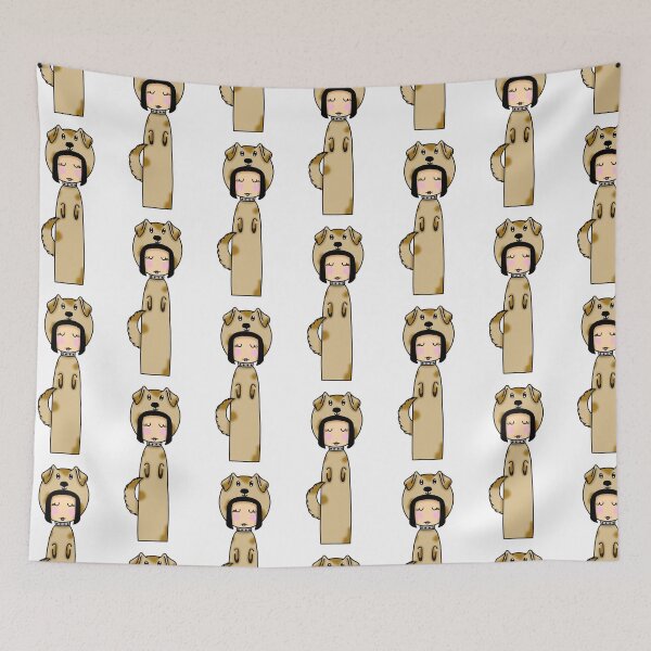 Item preview, Kokeshi dog-Chinese Zodiac Signs designed and sold by rainbowcho.