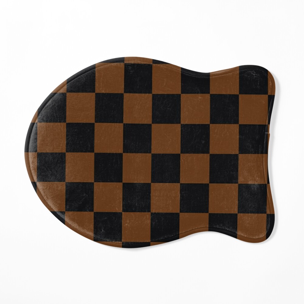 Checkered Brown Duffel Bag – Brick and Motor Boutique