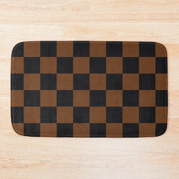 Item preview, Black Brown Checkered Squares designed and sold by ind3finite.