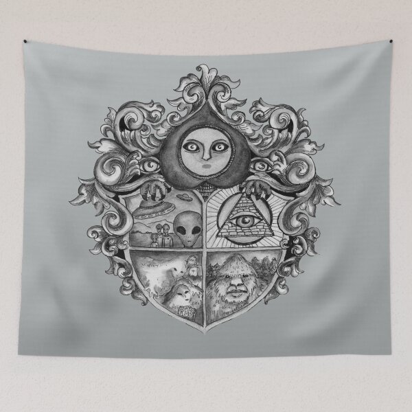 Item preview,  Fortean Coat of Arms designed and sold by Full Frog Moon.