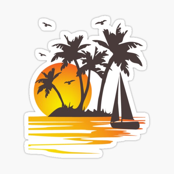 Item preview, sunset on the beach designed and sold by DD-Dragon.